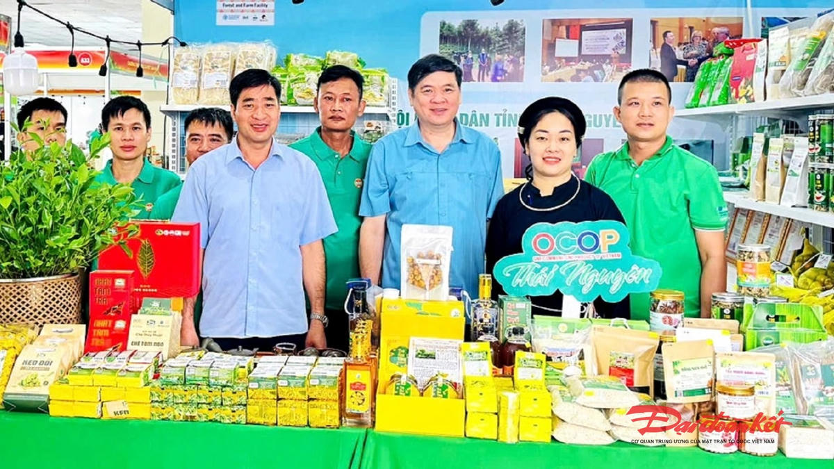 OCOP chính là hướng đi cho sản phẩm nông nghiệp của người nông Thái Nguyên vươn ra thị trường trong nước và quốc tế. Ảnh: Toán Nguyễn.