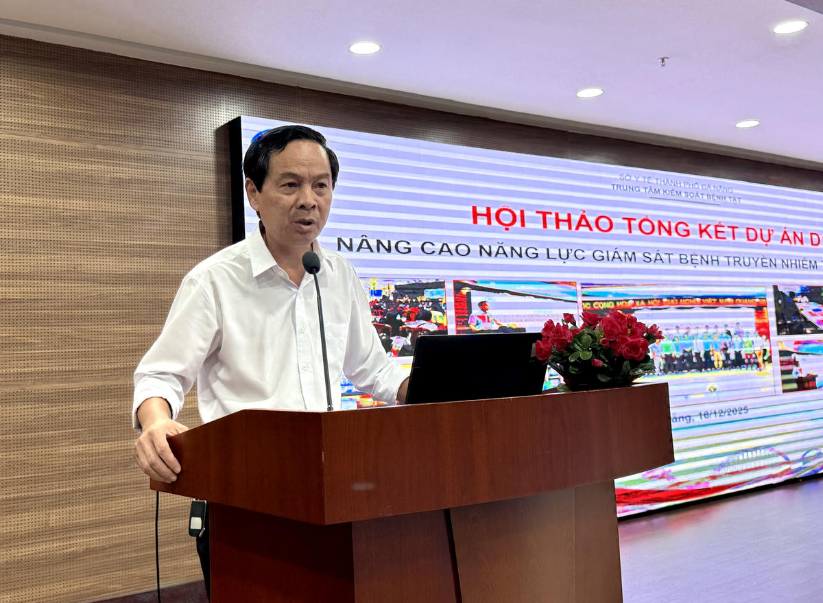 BSCKI Nguyễn Hóa, nguyên Phó Giám đốc CDC Đà Nẵng. Ảnh: Nguyễn Tú.