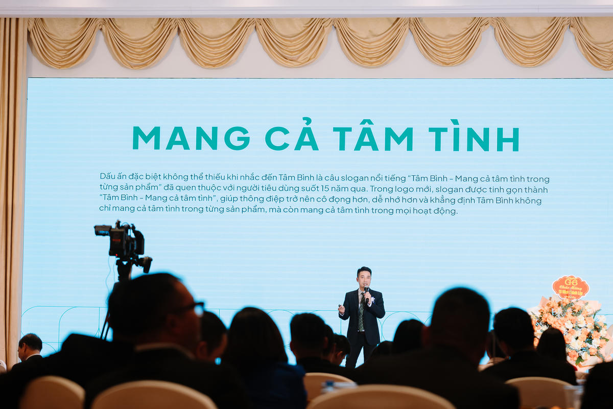 Anh Nguyễn Tuấn Anh – Phó phòng Truyền thông Marketing Tâm Bình chia sẻ về ý nghĩa tinh gọn slogan.