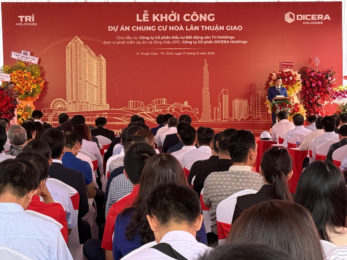 Với Chung cư Hòa Lân Thuận Giao, DICERA tiếp tục thể hiện khát vọng đồng hành cùng quá trình phát triển TP Hồ Chí Minh.