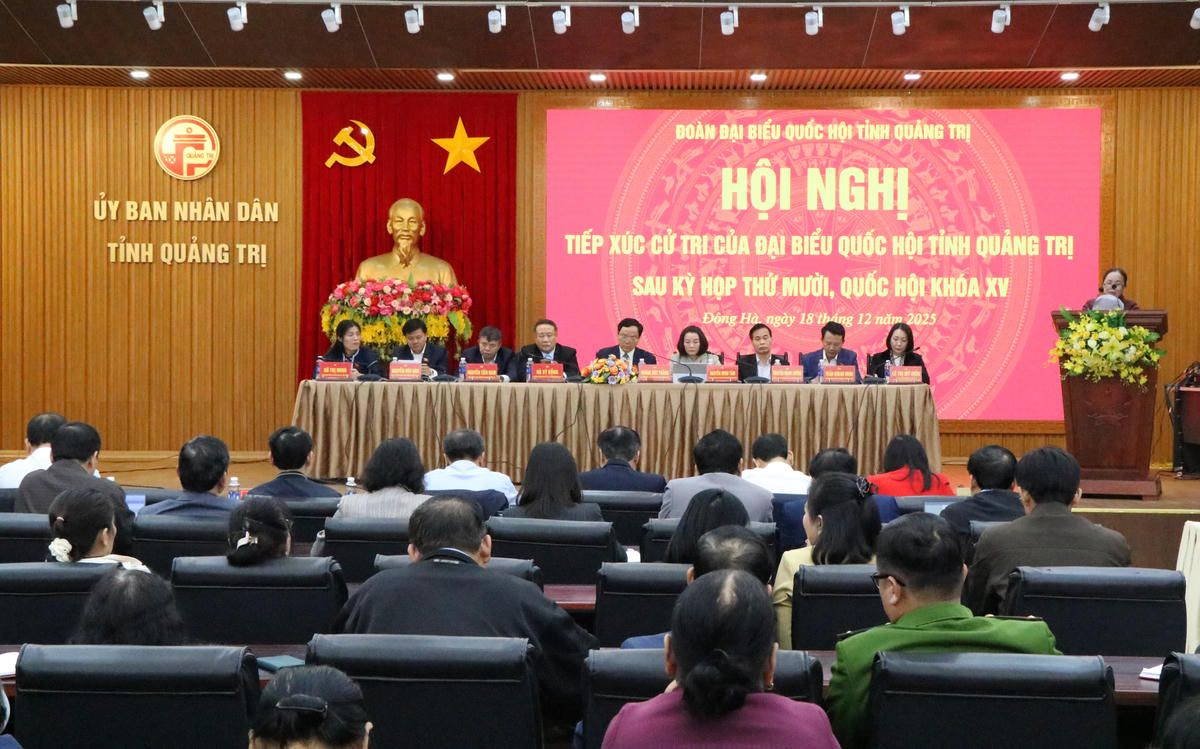 Quảng Trị: Cử tri kiến nghị nhiều vấn đề sau sắp xếp đơn vị hành chính