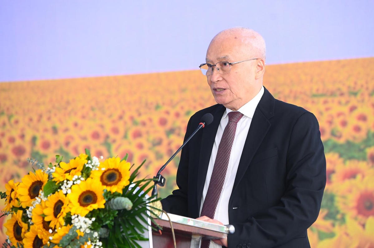 Ông Ngô Minh Hải, Chủ tịch Hội đồng Quản trị Tập đoàn TH khẳng định những cam kết mạnh mẽ của Chủ đầu tư.