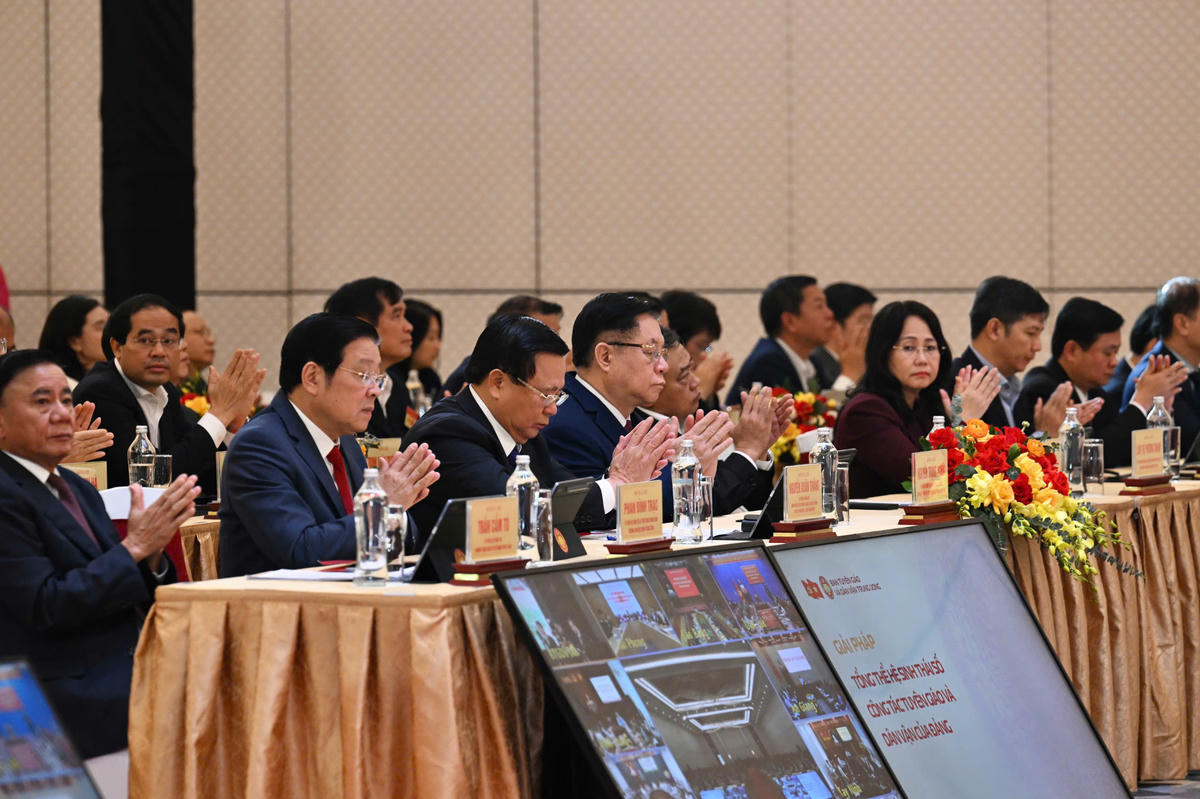 Các đại biểu dự Hội nghị. Ảnh: Việt Trung