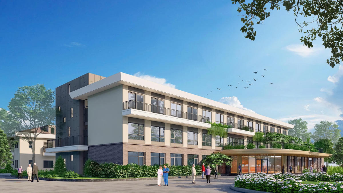 Một góc của dự án. Ảnh: HN.