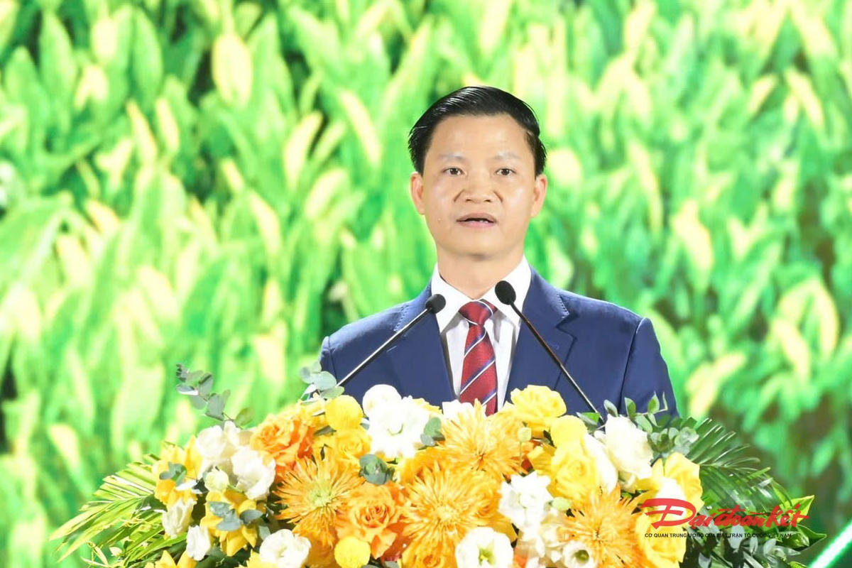 Ông Vương Quốc Tuấn, Ủy viên Dự khuyết Trung ương Đảng, Chủ tịch UBND tỉnh Thái Nguyên. Ảnh: Toán Nguyễn.