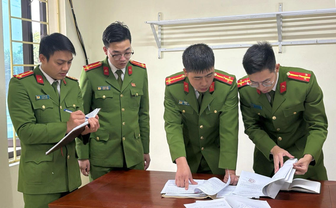 Công an Thanh Hóa lật tẩy kế hoạch của Thu. Ảnh: CATH