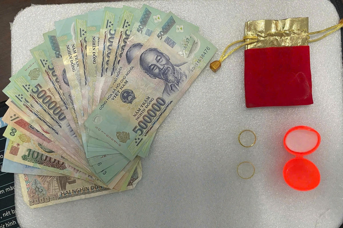 Tang vật của vụ án. Ảnh: CV.