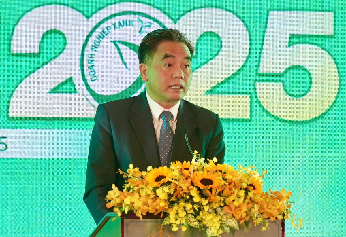 Ông Nguyễn Lộc Hà – Phó Chủ tịch UBND TP Hồ Chí Minh phát biểu tại buổi lễ. Ảnh: H.H