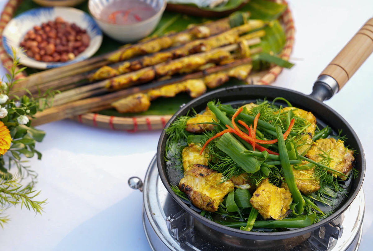 Chả cá Lã Vọng là món ăn độc đáo của Hà Nội. 	Ảnh: P. Sỹ&nbsp;