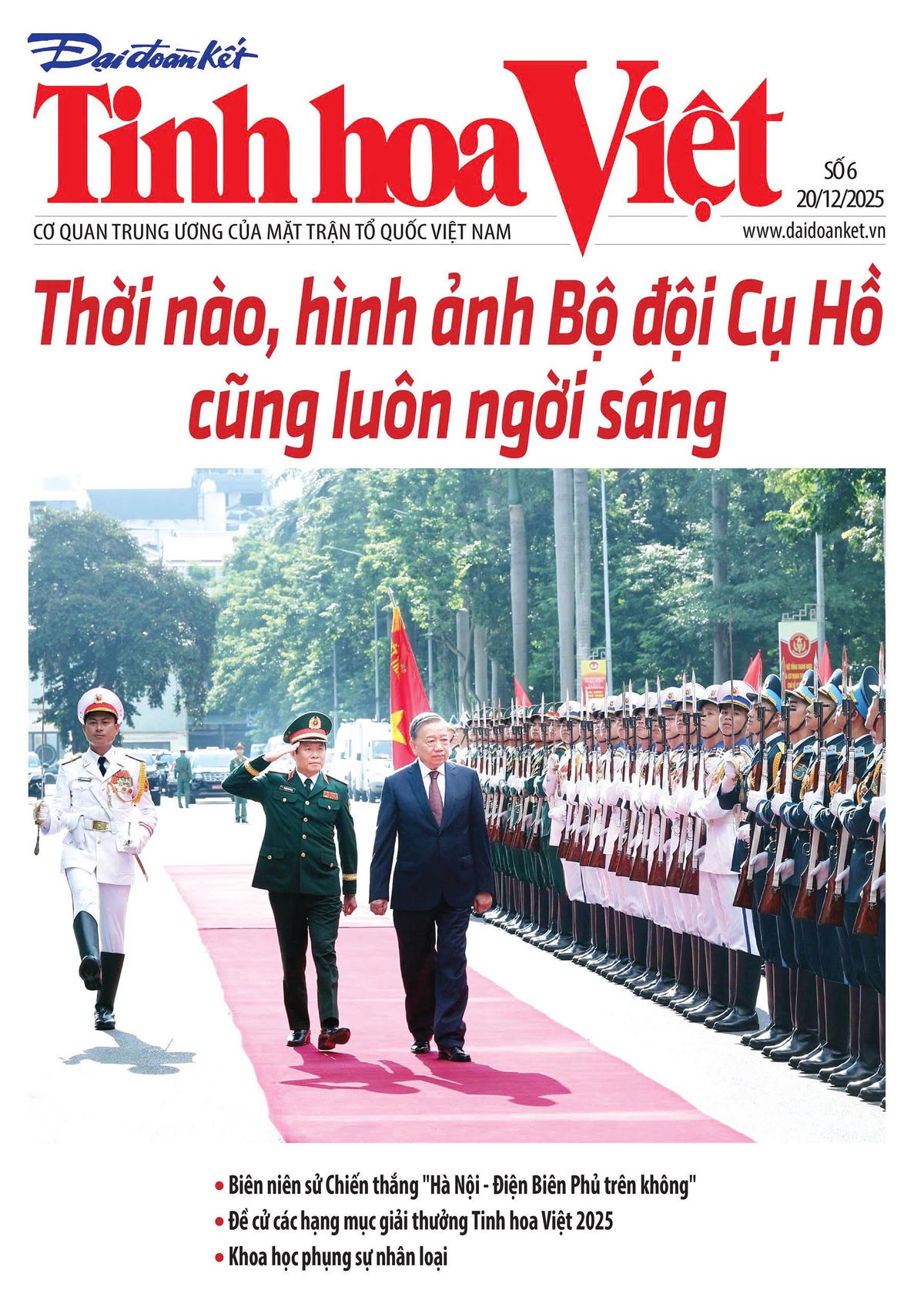 Tìm đọc Tinh hoa Việt số 6, phát hành từ ngày 20/12/2025