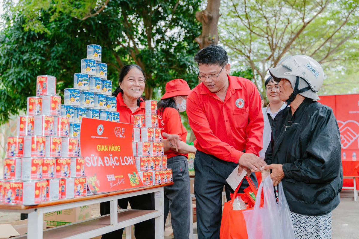 Phong trào “Tết Nhân ái” Xuân Bính Ngọ năm 2026 được triển khai từ ngày 26/01 đến 10/2/2026. Ảnh: Hồng Loan