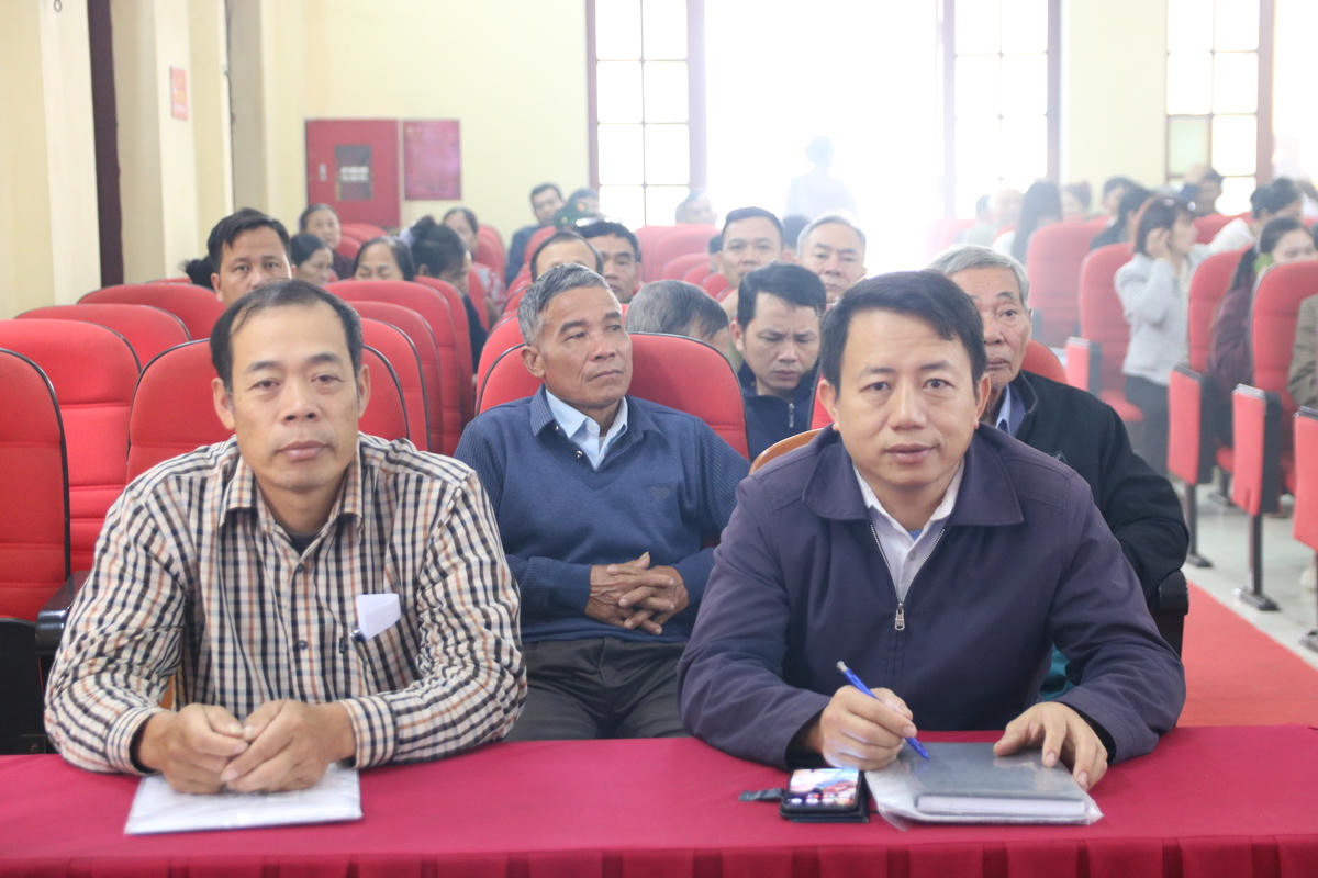 Hội nghị cũng phổ biến phương pháp tiếp cận và khai thác thông tin kinh tế – xã hội phục vụ sản xuất, nâng cao thu nhập. Các kênh thông tin chính thống và an toàn, cách nhận diện – phòng tránh tin giả.&nbsp;Ảnh: thieutoan.thanhhoa.gov.vn