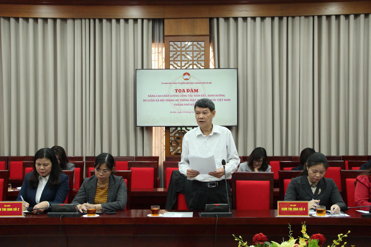 MTTQ Việt Nam TP Hà Nội: Kịp thời nắm bắt, định hướng dư luận xã hội