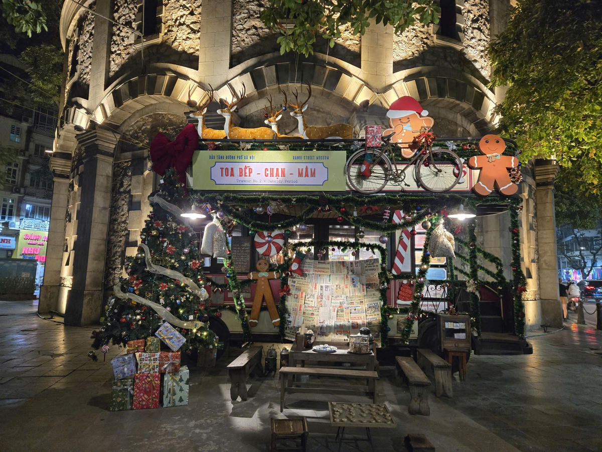 Toa tàu di sản thành điểm check-in độc đáo 