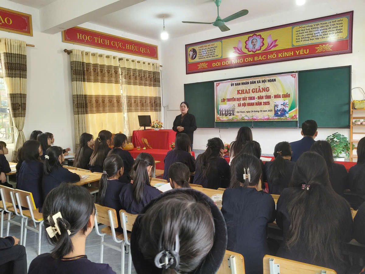 Hội Hoan (Lạng Sơn): Dự án 6 – Chương trình MTQG 1719 góp phần bảo tồn, phát huy bản sắc văn hóa dân tộc