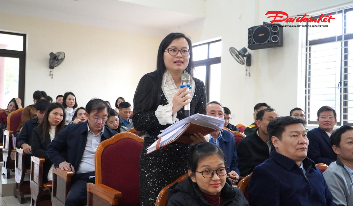 Đại biểu thảo luận tại hội nghị. Ảnh: HN.