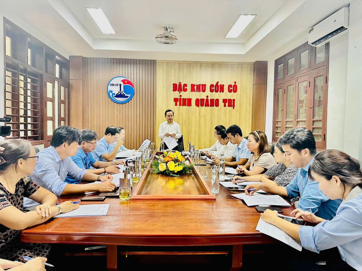 Đảng ủy, Ủy ban nhân dân đặc khu Cồn Cỏ xác định&nbsp;giảm nghèo là nhiệm vụ trọng tâm, xuyên suốt trong quá trình phát triển kinh tế - xã hội của địa phương. Ảnh: ĐKCC