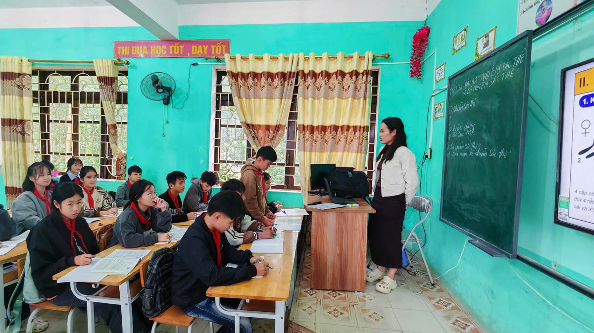 Các cơ sở giáo dục được quan tâm đầu tư, góp phần nâng cao chất lượng nguồn nhân lực