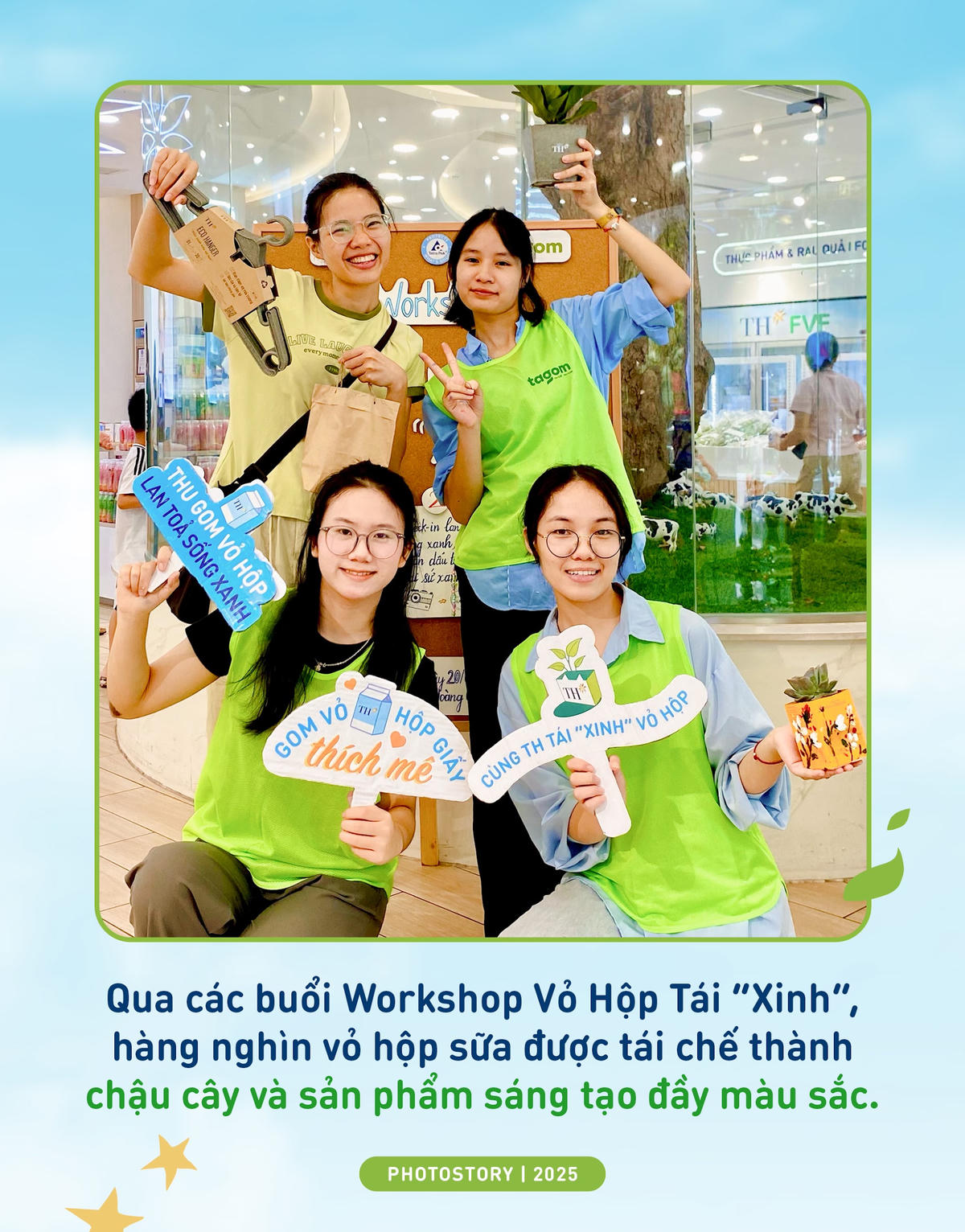 Thu gom, tái chế vỏ hộp sữa đã trở thành “nếp sống xanh” thân thuộc