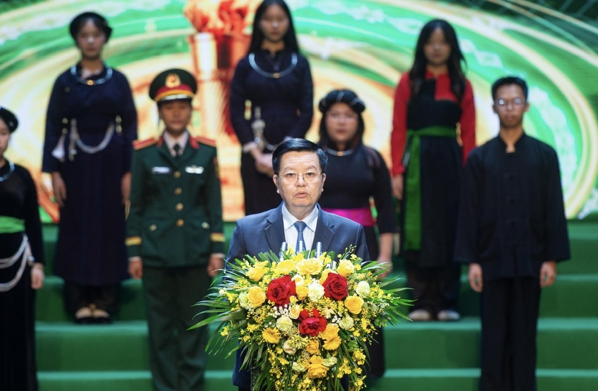  Phó Thủ tướng Mai Văn Chính phát biểu tại lễ tuyên dương.