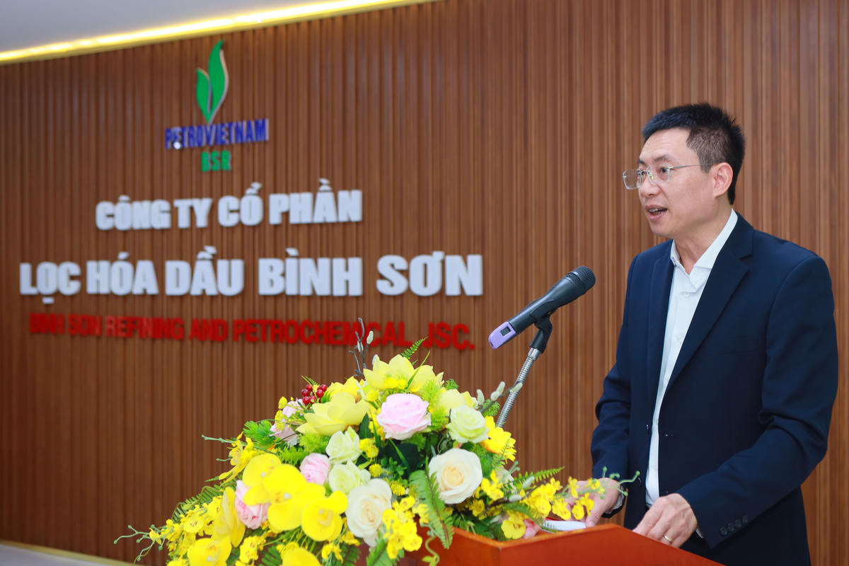 Phó Tổng Giám đốc BSR Mai Tuấn Đạt phát biểu khai mạc tại Hội nghị.