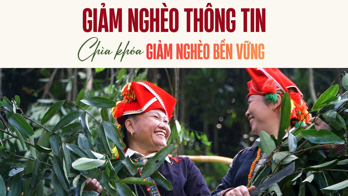 Giảm nghèo thông tin - "chìa khóa để giảm nghèo bền vững"