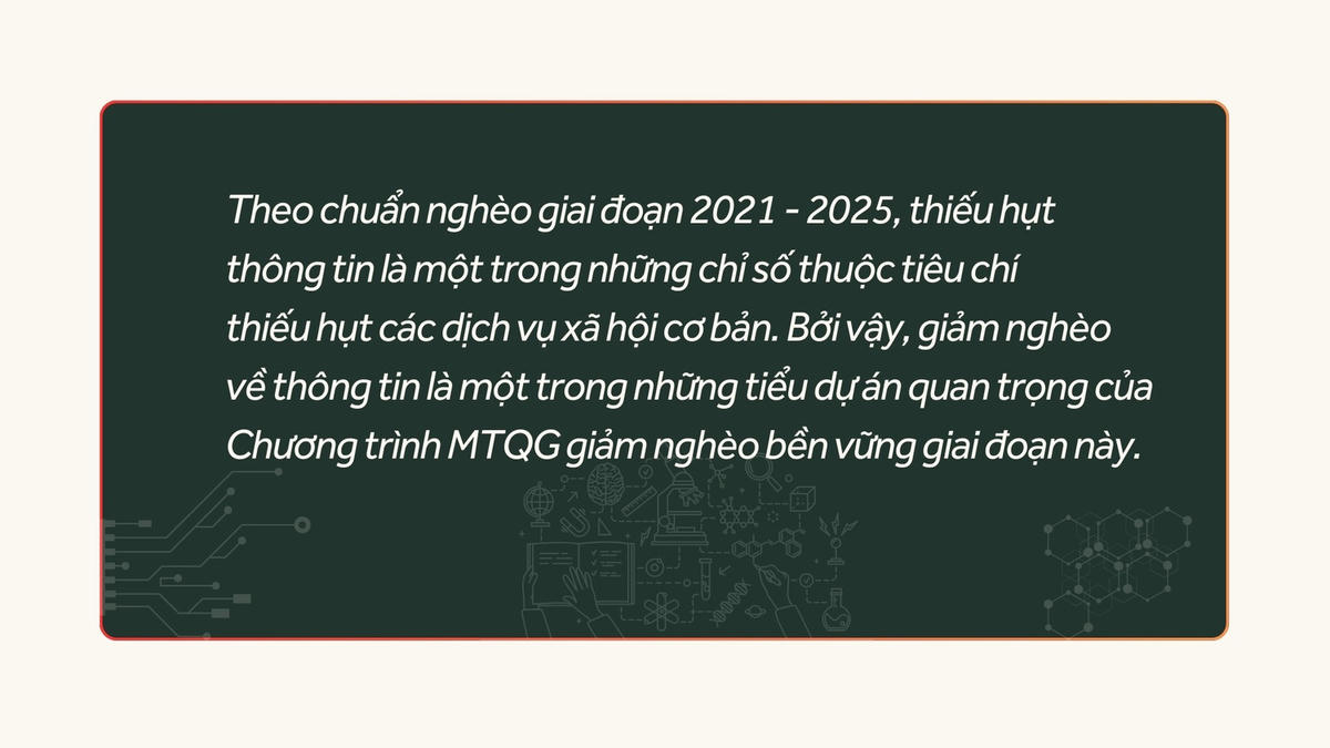 Giảm nghèo thông tin - "chìa khóa để giảm nghèo bền vững"