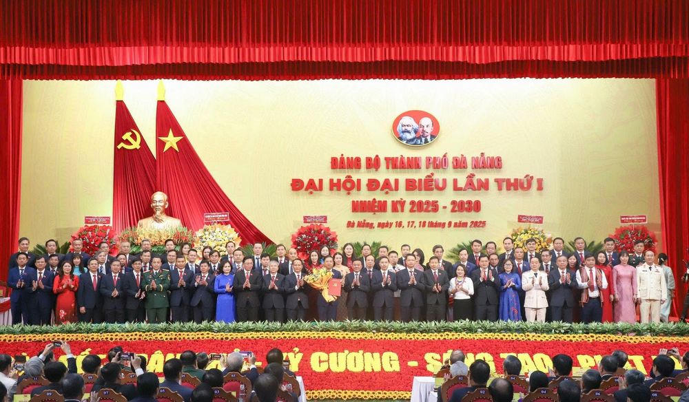 Tổ chức thành công Đại hội Đảng bộ thành phố lần thứ I, nhiệm kỳ 2025-2030. Ảnh:CV.