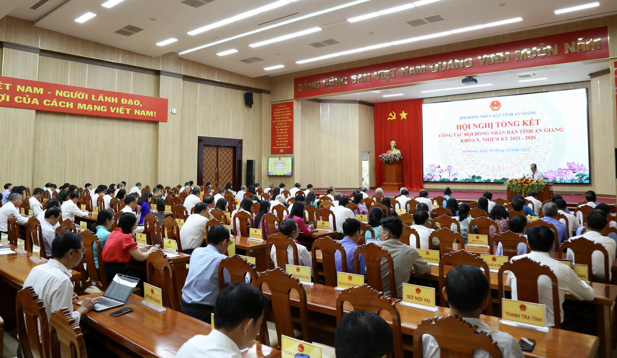 Quang cảnh hội nghị. (ảnh: Thanh Tiến)