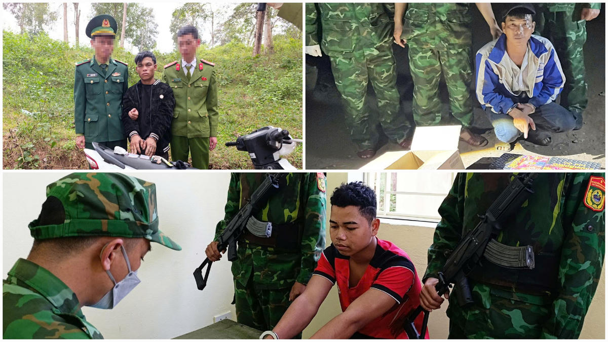 Quảng Trị: Bắt giữ 7 đối tượng có hành vi vi phạm pháp luật ở khu vực biên giới