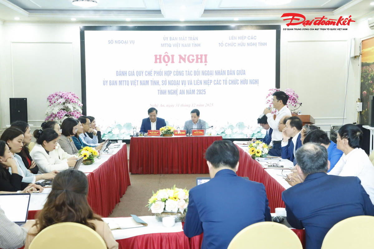 Nghệ An: Đối ngoại nhân dân chuyển mình theo mô hình chính quyền mới