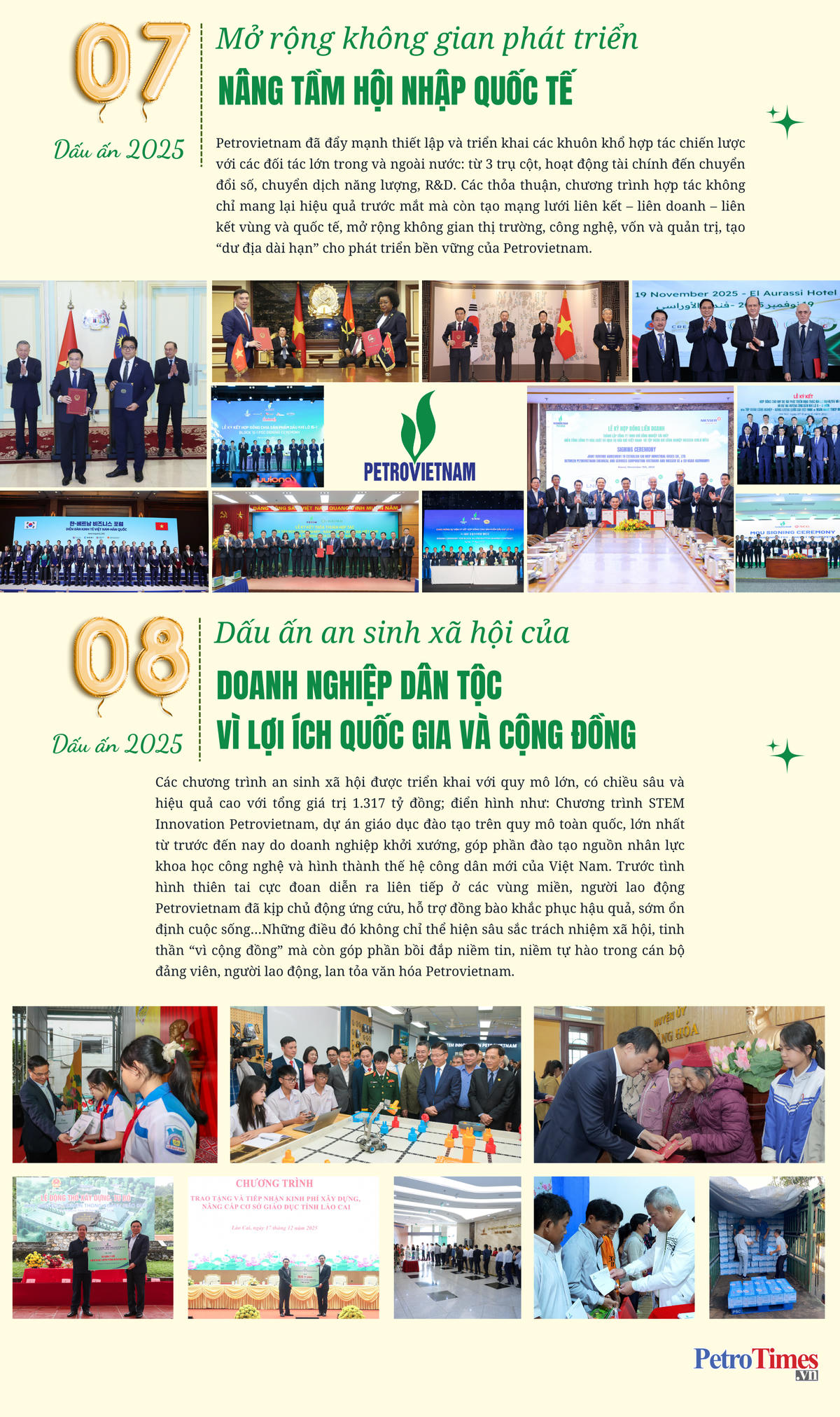 8 dấu ấn nổi bật của Petrovietnam trong năm 2025