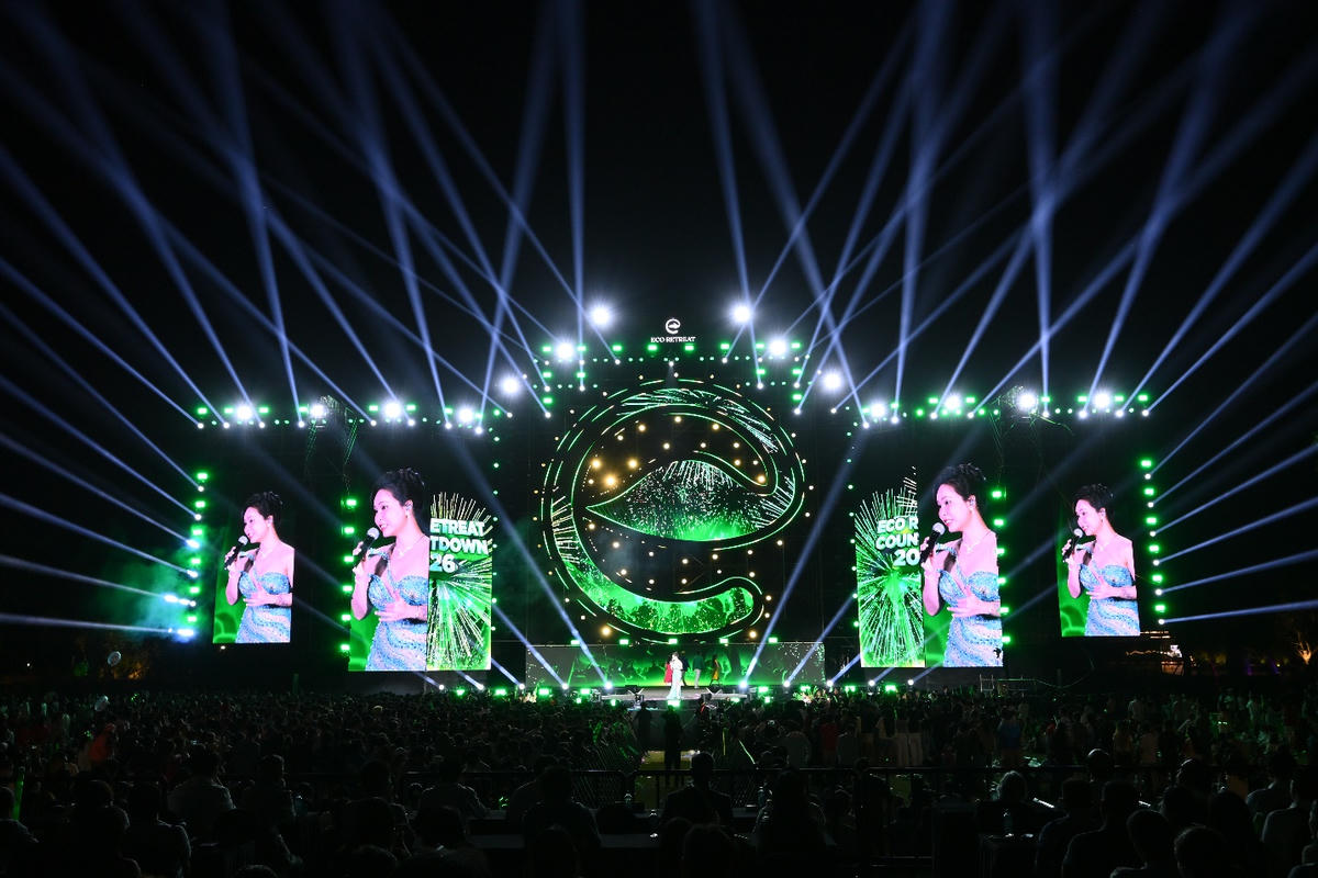 Lần đầu tiên Eco Retreat Countdown được tổ chức