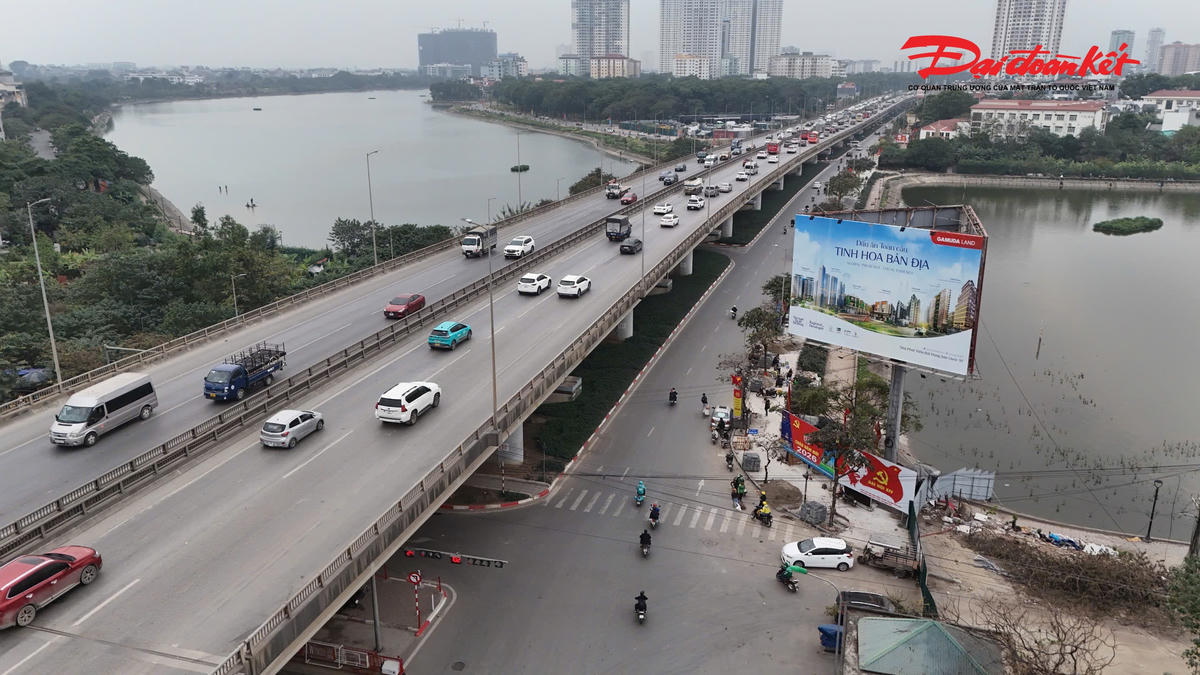 Tuyến đường Vành đai 3 thông thoáng.