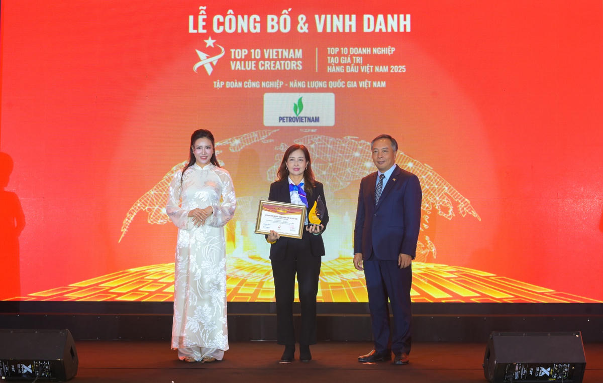 Petrovietnam dẫn đầu Top 10 Doanh nghiệp tạo giá trị hàng đầu Việt Nam năm 2025
