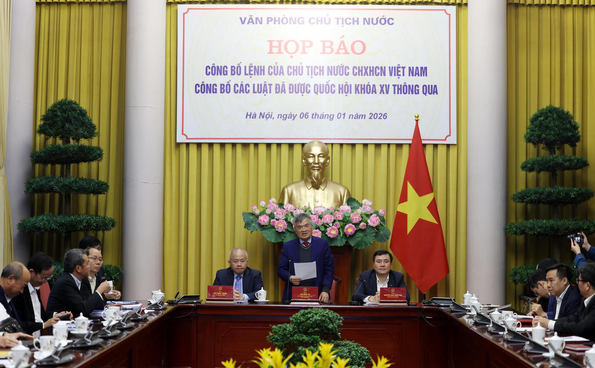 Quang cảnh họp báo. Ảnh: Đức Tuân