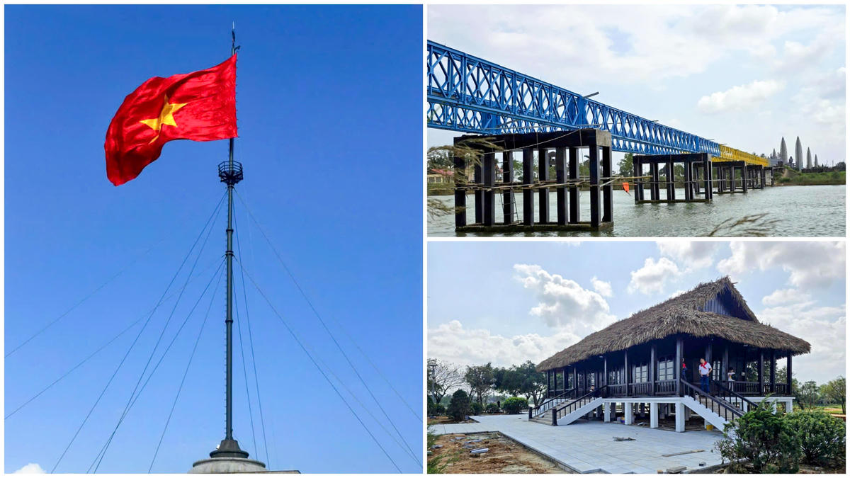 Quy mô của dự án gồm: Kỳ đài, Nhà Liên hợp, Cầu Hiền Lương, Hạ tầng, Nhà làm việc Ban quản lý Di tích và nhà vệ sinh bờ Bắc, Cải tạo Nhà đón tiếp và nhà vệ sinh khu vệ sinh bờ Nam và thiết bị... Ảnh: DL.