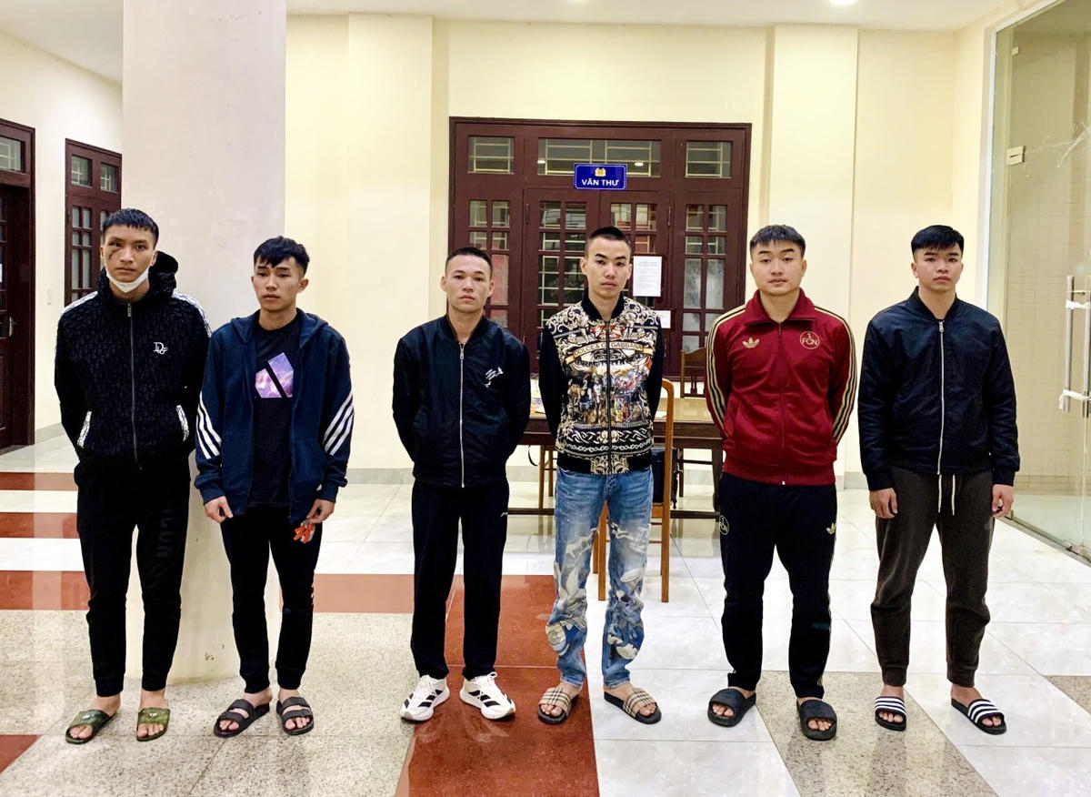 Các đối tượng bị khởi tố. Ảnh: CAQT