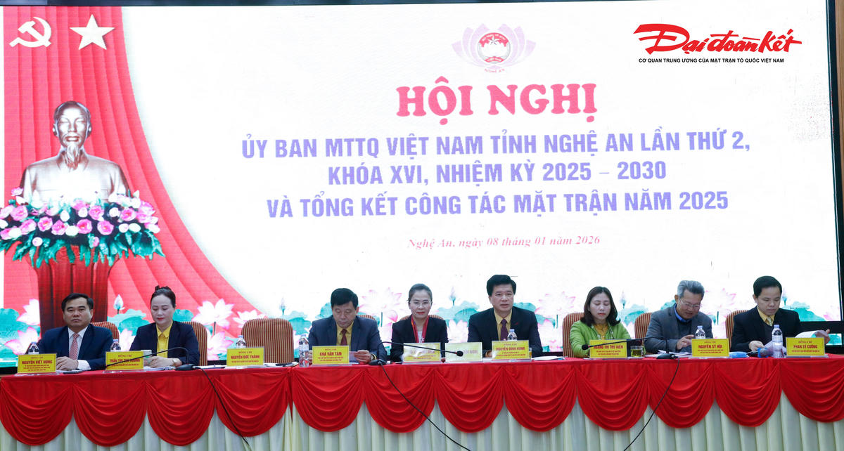 MTTQ Nghệ An năm 2025: Dấu ấn đổi mới, lan tỏa sức mạnh đại đoàn kết