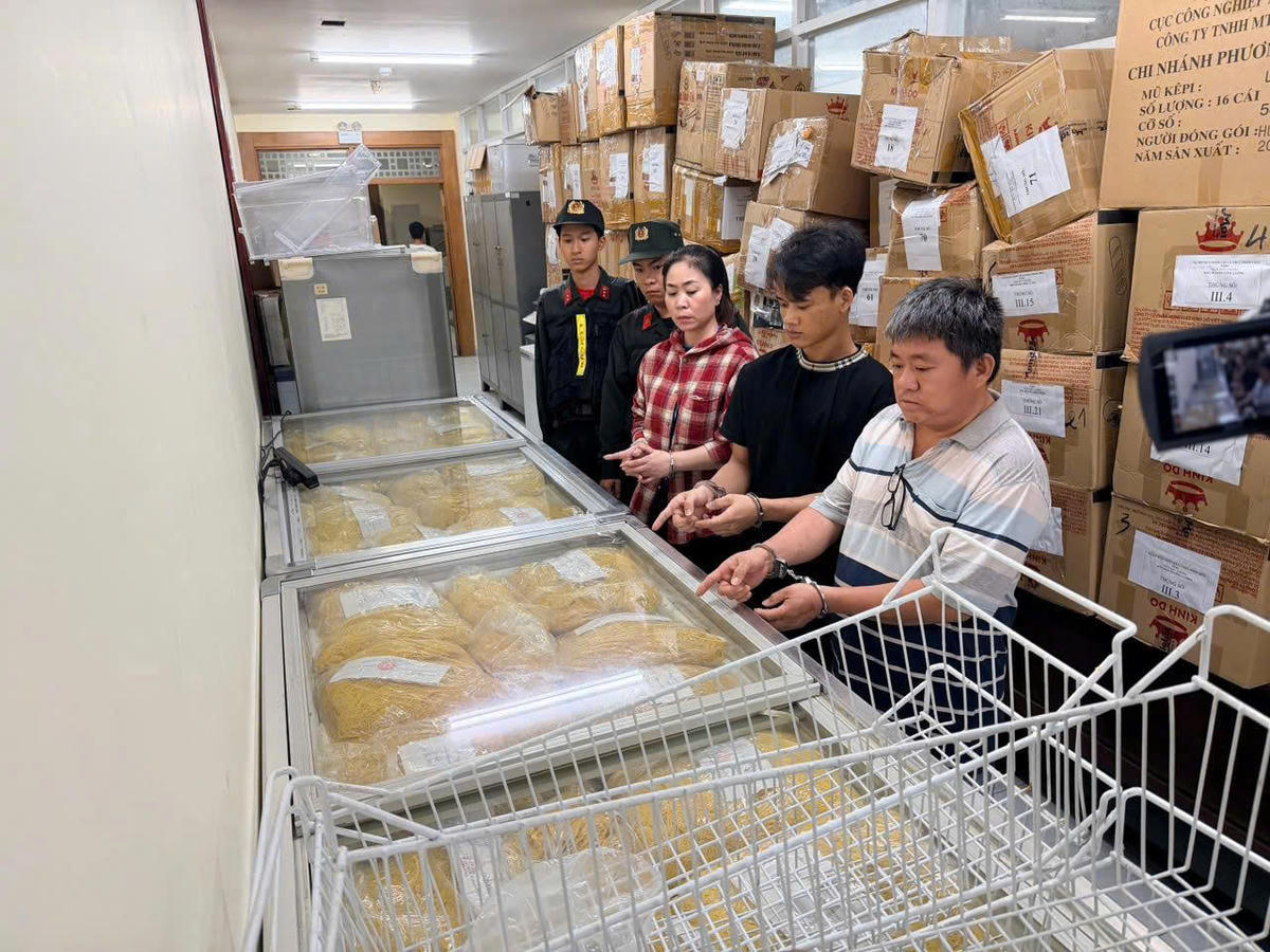 Mì thành phẩm chuẩn bị tung ra thị trường. Ảnh: CACC.