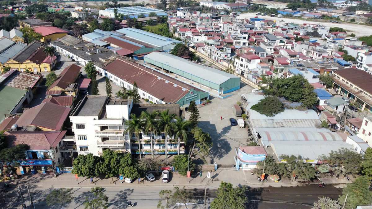 Trụ sở Công ty CP Đồ hộp Hạ Long tại Hải Phòng. Ảnh: PT.