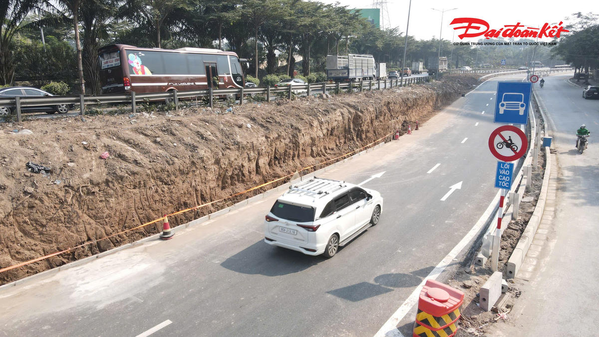Hà Nội mở thêm tuyến đường kết nối vào cao tốc Pháp Vân - Cầu Giẽ.