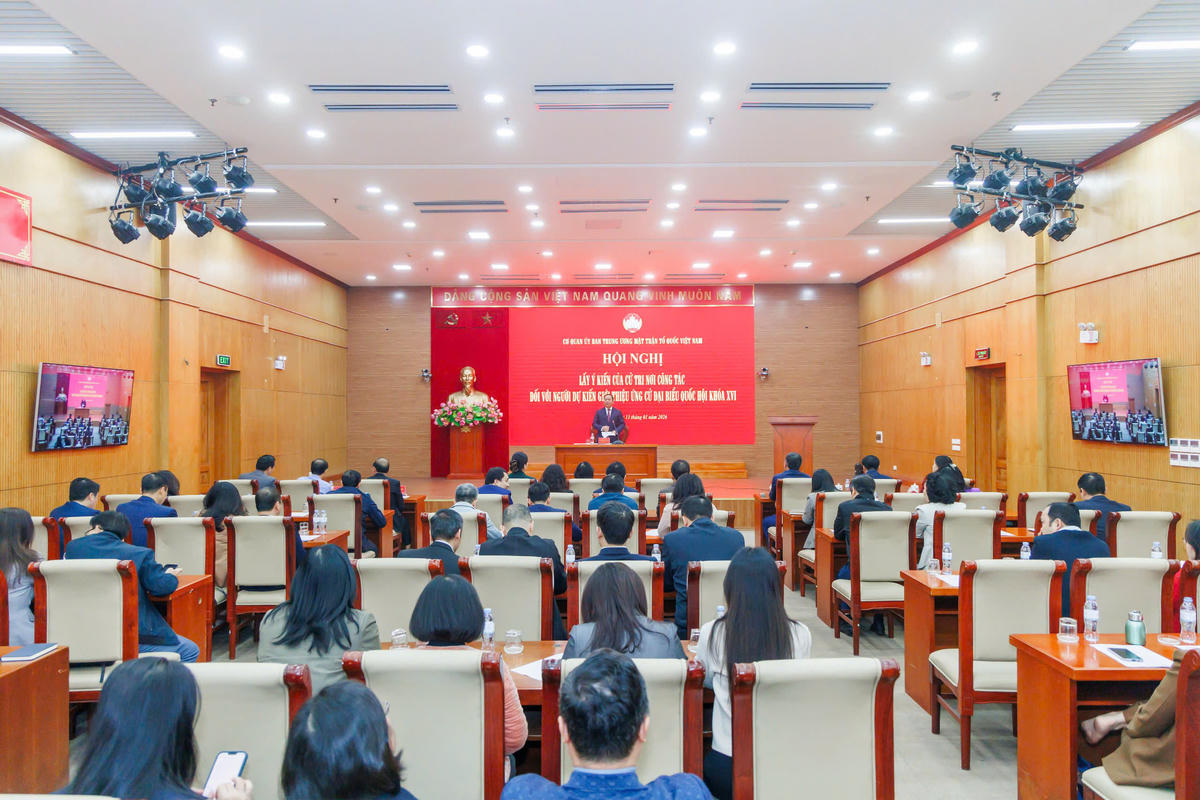 Quang cảnh Hội nghị. Ảnh Quang Vinh.