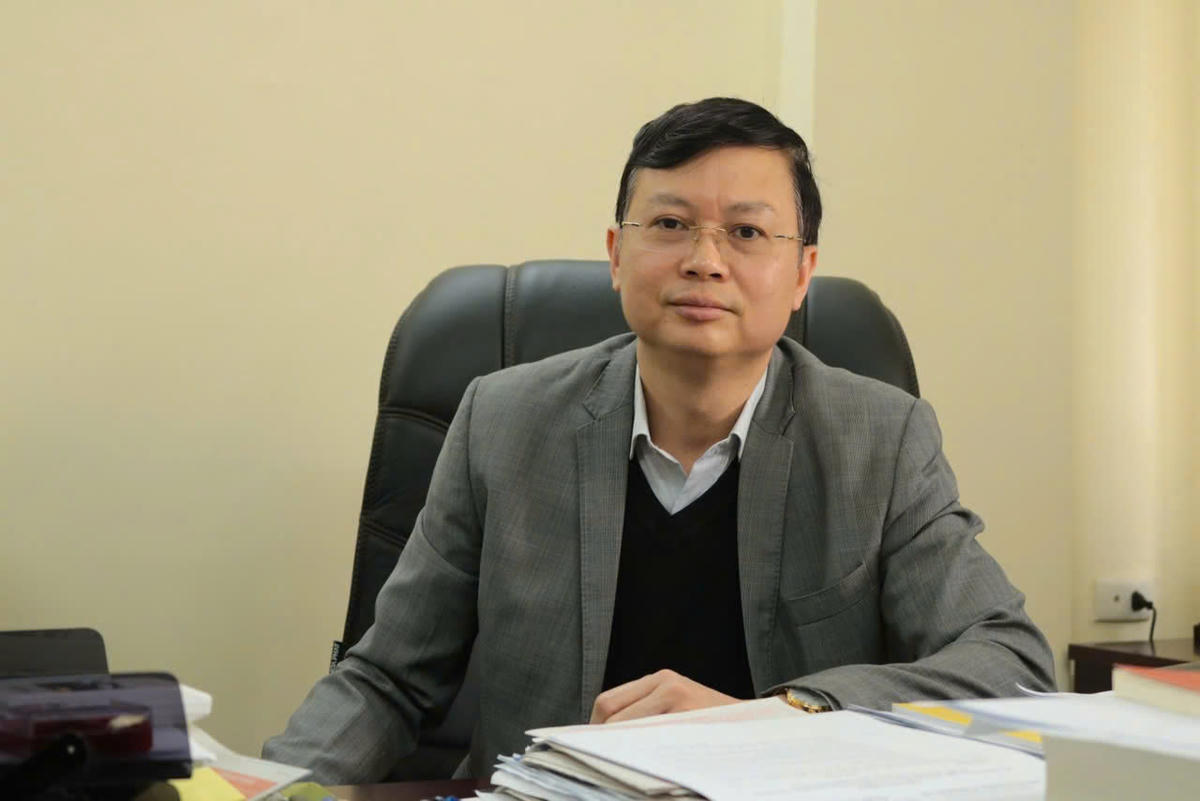 PGS.TS Nguyễn Văn Hiền - Tân Giám đốc Sở GDĐT Hà Nội. Ảnh: Nguyễn Hoài