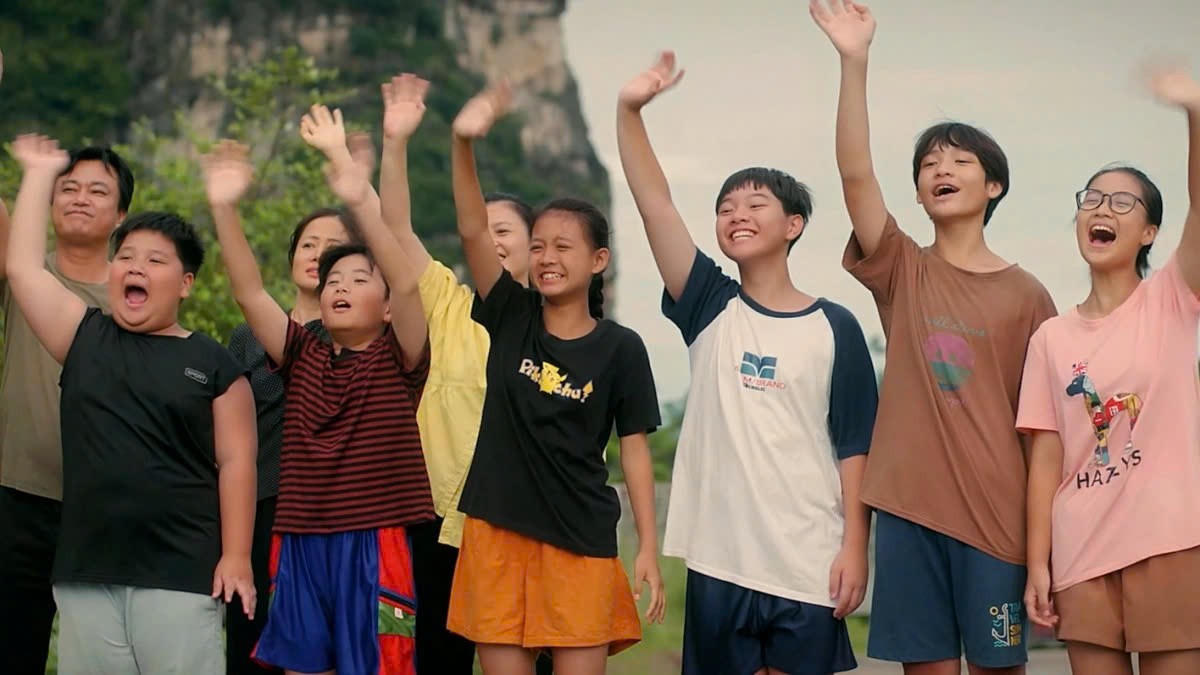 Một cảnh trong phim "Cách em một milimet".