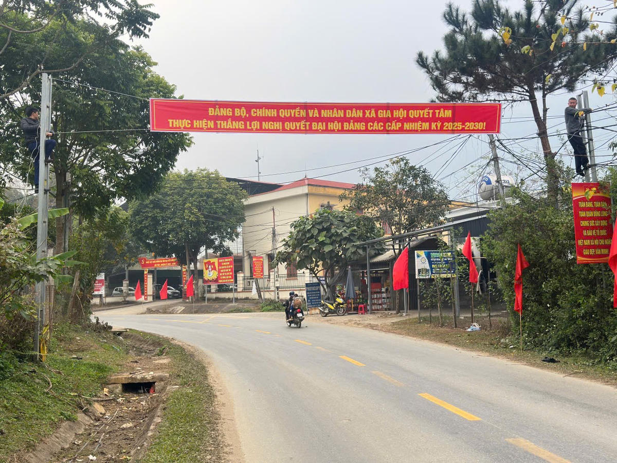 Tại xã Gia Hội. Ảnh: Trung Nam.