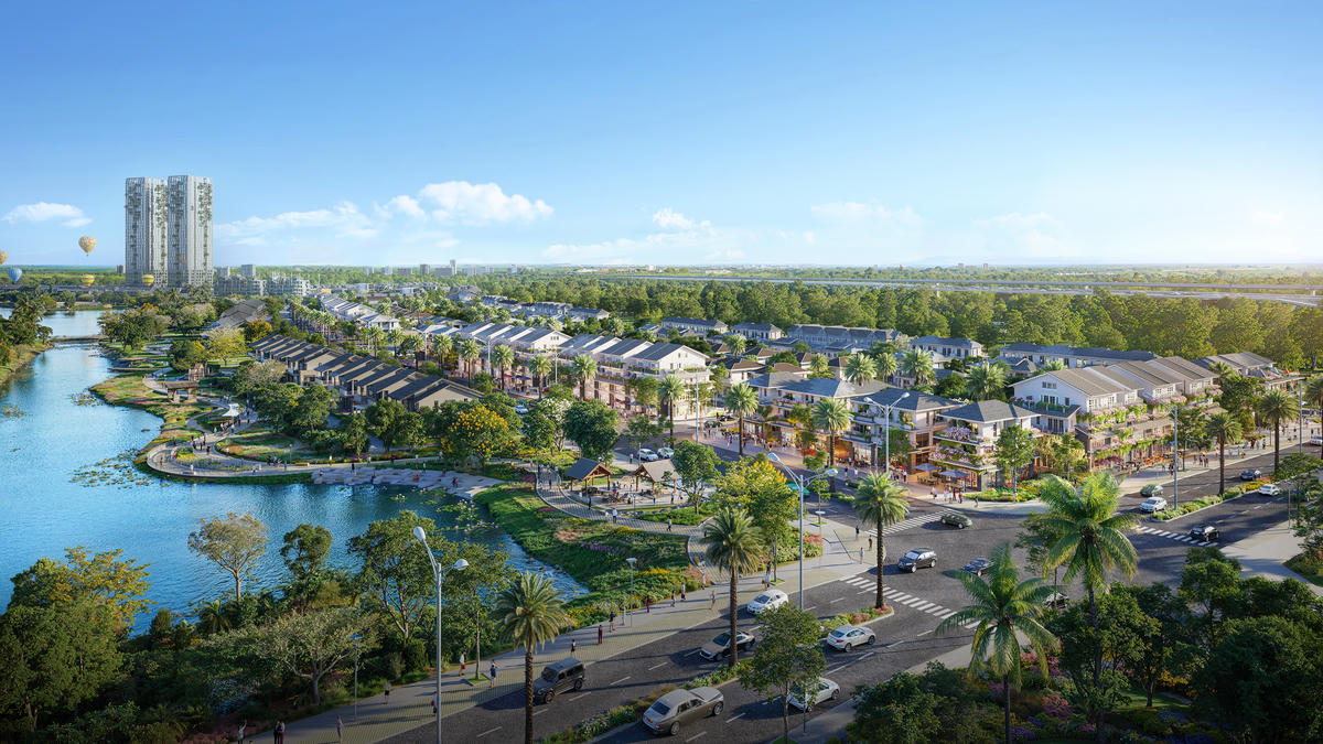 Phân khu Mùa Lễ Hội Eco Retreat được nhà sáng lập Ecopark ra mắt.