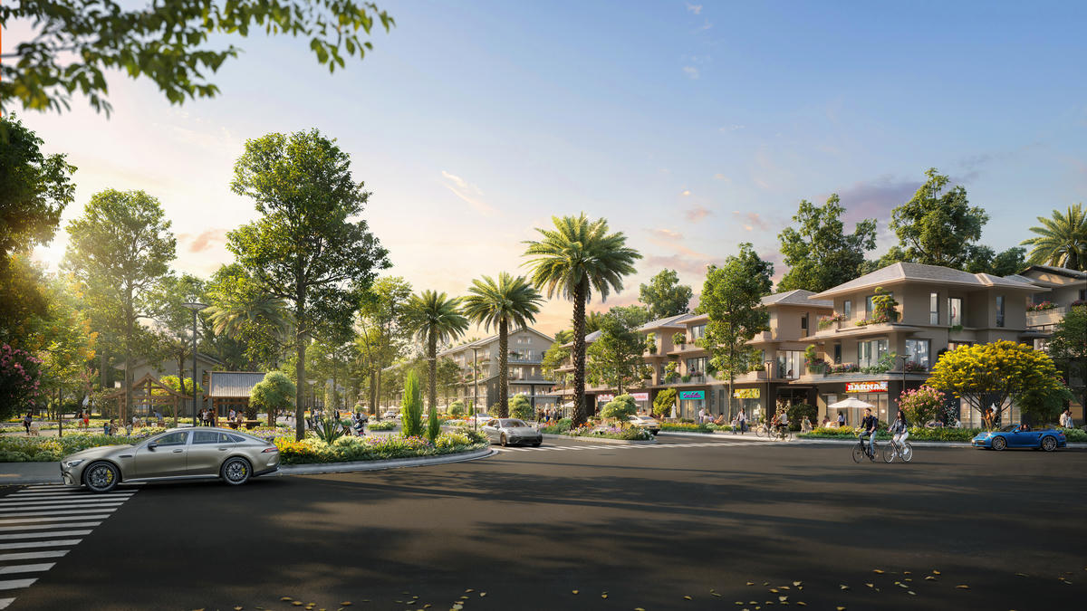 Phân khu Mùa Lễ Hội sở hữu hạ tầng giao thông vượt trội