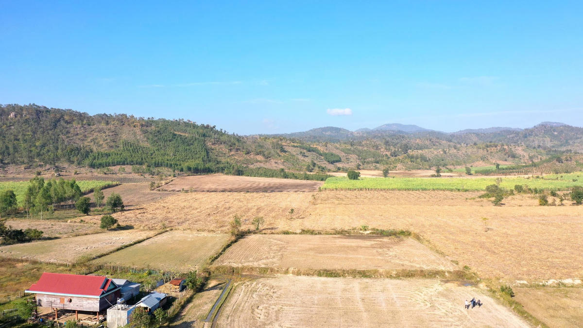 Xã Ia Hiao bàn giao 15,5ha đất, sẵn sàng xây dựng khu tái định cư vùng thiên tai. Ảnh: CV.