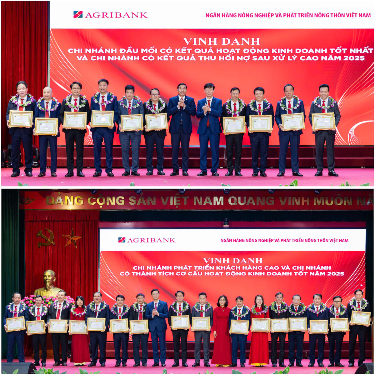 Agribank tổ chức Hội nghị tổng kết hoạt động kinh doanh năm 2025, triển khai nhiệm vụ năm 2026